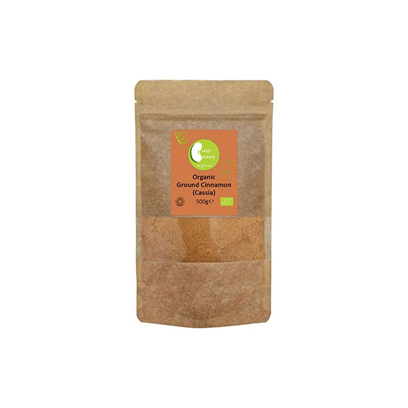 Organic Cinnamon Ground (Cassia) - Certified Organic - by Busy