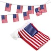 USA Flag Rectangle Garland, USA Flag Garland, USA Flag National