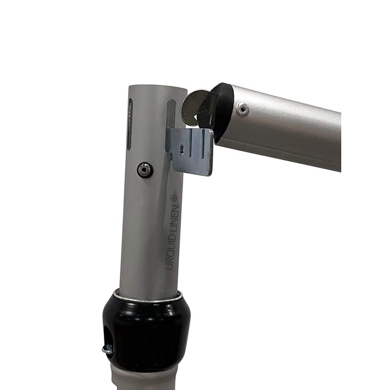 Urquid Linen, (6-10 FT Tall Adjustable Upright Pipe and Drape