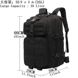 ATBP Military Town Rucksack Backpack, Large Capacity, For School, Men's, Mountain Climbing, Camping, Trekking, Travel, Unisex (Woodland Digital Camo), Woodland Digital Camo