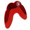 Battle Sports - Protector bucal ultrafino para fútbol (cromo), color