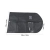4pcs Garment Bags Waterproof Dustproof Thickened Suit Bag with Transparent