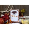 Touchdown Turkey Platter Thanksgiving Party Invitations, 4 Pack 5x7 Fill