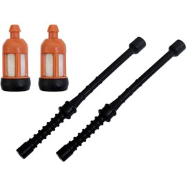 2 Sets Fuel Line Hose with Fuel Filter Chainsaw Replacement Accessories Compatible with Stihl 026