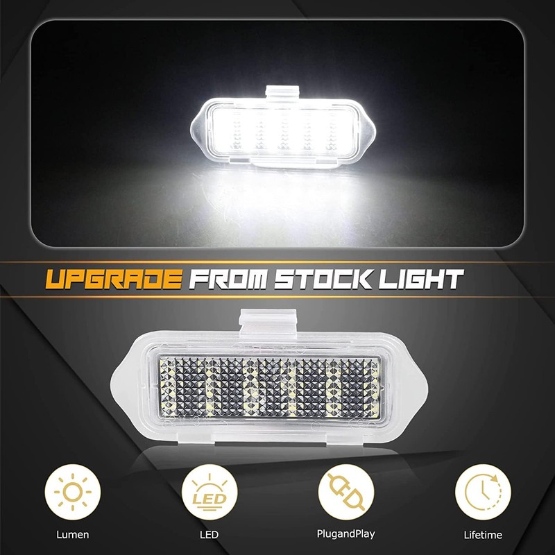 JAMESVAN for Chevy Silverado GMC 2003-2006 Sierra 1500 18 LED