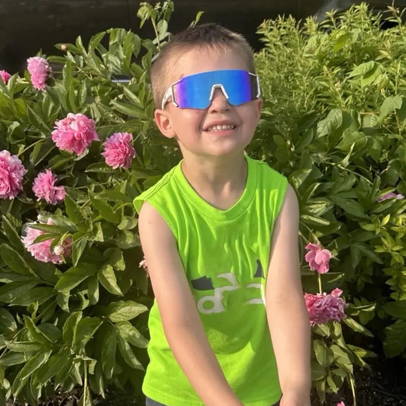 SEKKAF Kids Sunglasses Youth Baseball Sunglasses for Boys Girls Softball