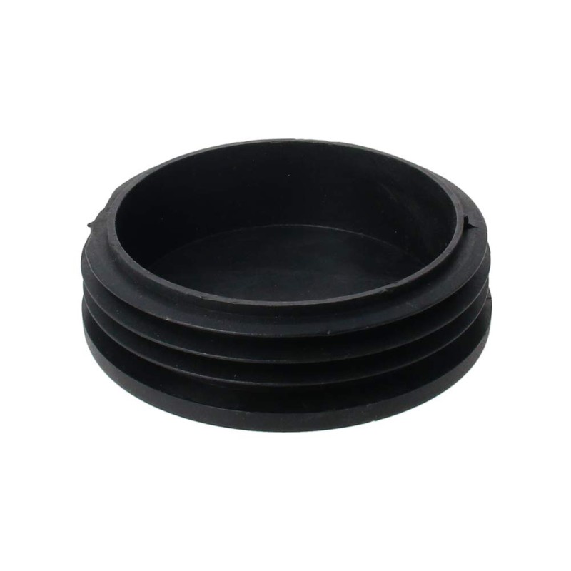 MroMax 2 x Round Plastic Pipe Plugs 90mm Diameter End