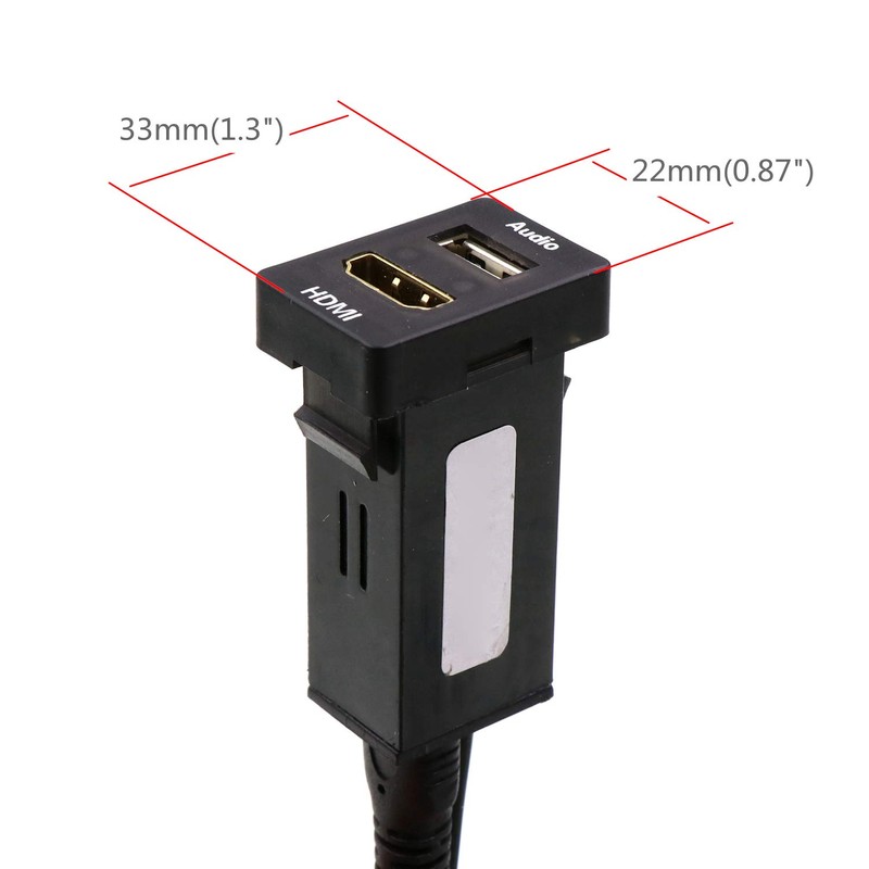 Timloon USB Input Port & HDMI Input Port Audio Relay
