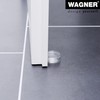 Floor doorstop CLEAR "L40mm/H14mm"