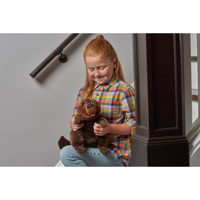 Wild Republic Beaver Plush, Stuffed Animal, Plush Toy, Kids Gifts,