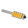 8 Shank Woodworking Cutter Rail Stile Router Bit Line Wave