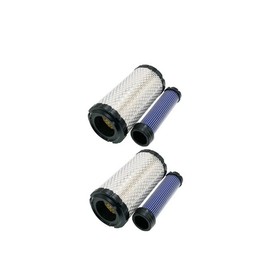 MOWFILL Paquete de 2 filtros de aire exteriores de repuesto para Kohler 25 083 02-S 2508302 Kawasaki 11013-1290 11013-7029 11013-7048 820263 M113621 K1211-8232200 108-3811 P822686 con filtro interior 25 083 03