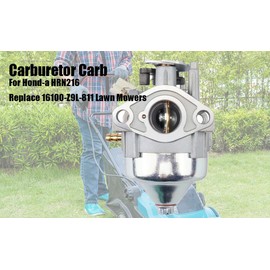 LIZAPUS 16100-Z9L-811 Carburetor Carb Compatible with Honda GCV170LA HRN216 HRX217 Models with Air Filter Kit