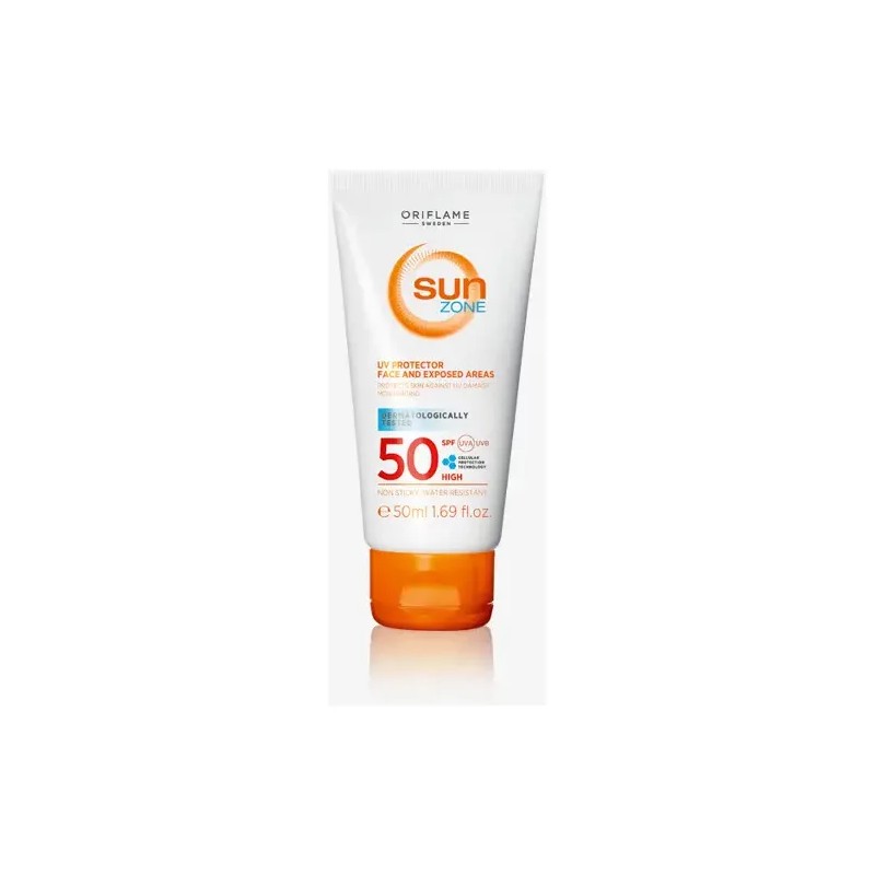 Protector Solar Facial Alta Protección Sun Zone Oriflame