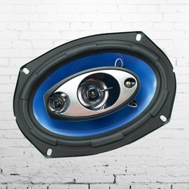 Pair of Gravity 6x9 inch 4-Way 380 Watts Maximum Power Handling Coaxial Car Audio Speakers CEA Rated - 6996H Frequency Response: 30Hz - 22kHz & 4 Ohms Impedance