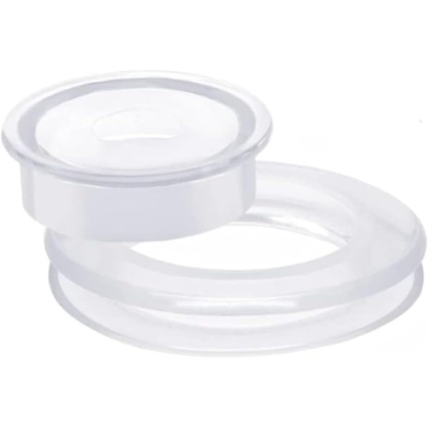 2Pcs Transparent 2 Inch Standard Size Silicone Umbrella Hole Ring