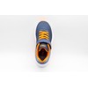 DRD Kids Turbo Orthopedic Friendly Shoe Navy/Orange 6.0Y Wide Width