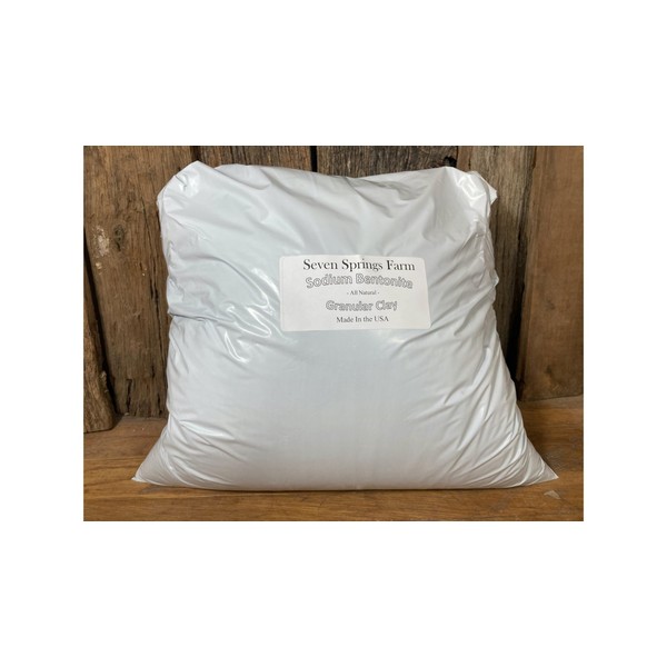 Sodium Bentonite Clay 19LB - Granular All Natural Pond Sealant