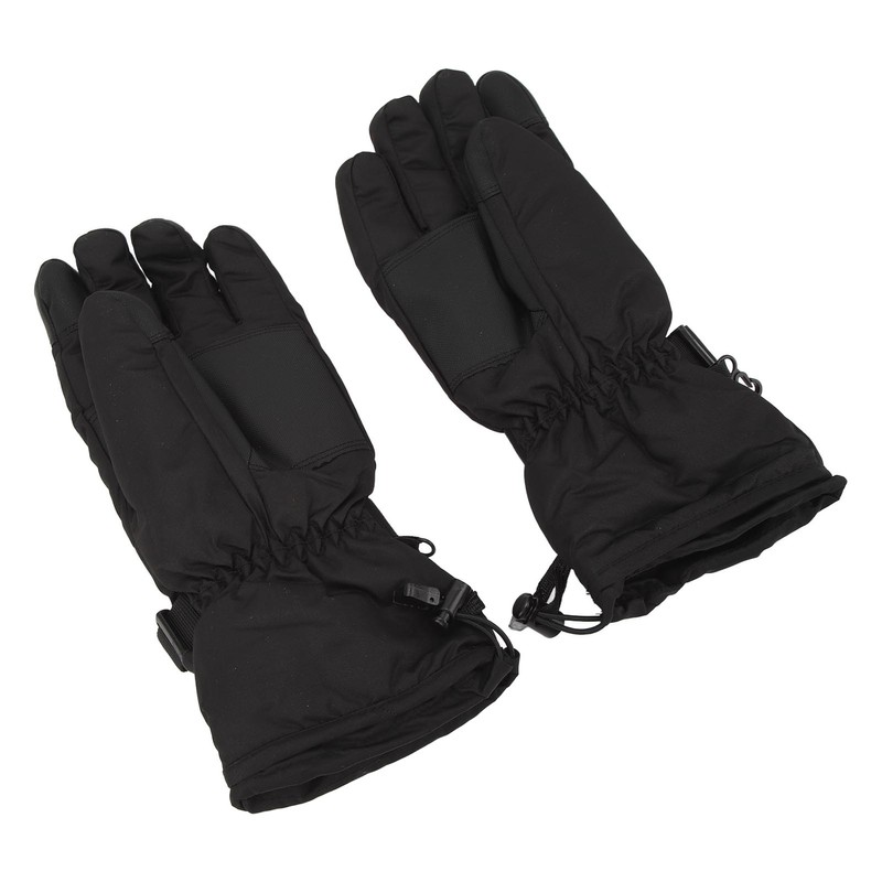 One Pair Heated Gloves 3 Level Temperature Touchscreen Anti Slip