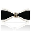 LHXzizizi Bow Tie for Men, Mens Bow Tie With Double
