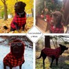 Sudadera con Capucha para Perro a Cuadros, suéter para Perros