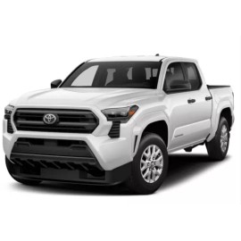 Toyota Fit for 2024-2025 Tacoma SR5 4x4 Matte Black Overlay Emblem Letters Badge 6pcs