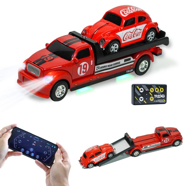 Mini RC Monster Truck, 1:64 Scale Remote Control Car with