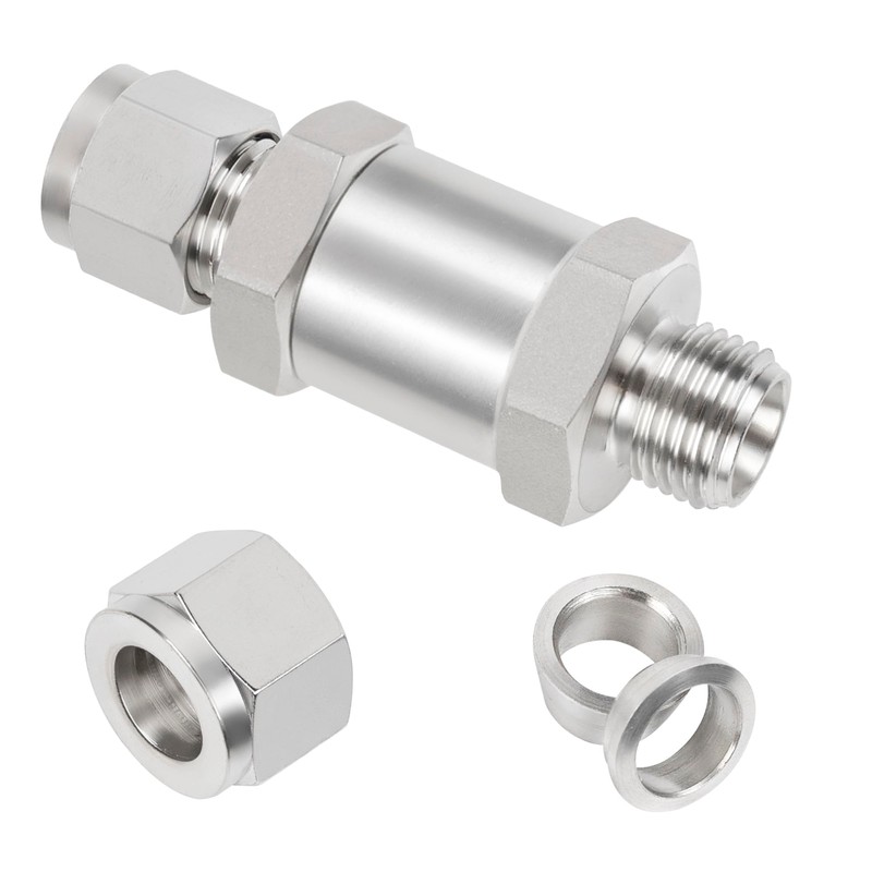 Yoebor 316 Stainless Steel Detachable Compression Check Valve 3/8" OD