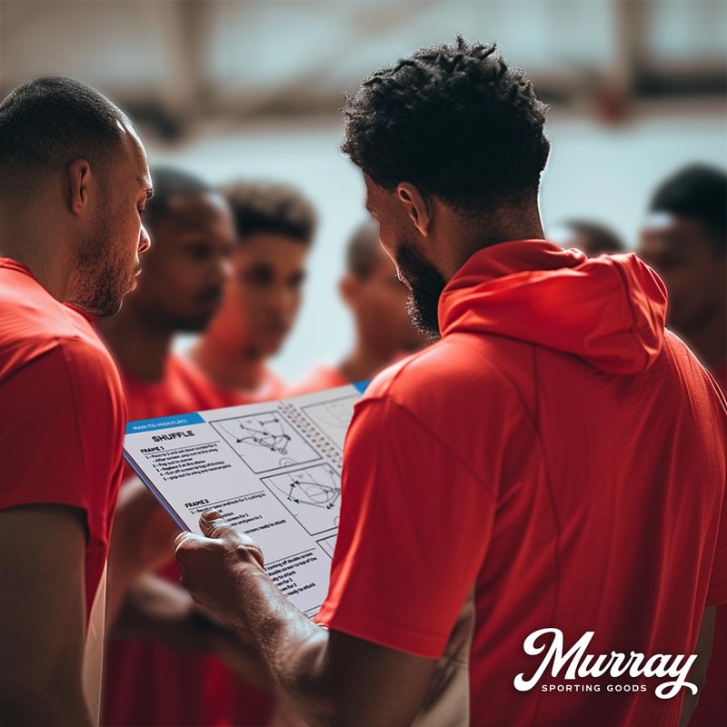 Murray Sporting Goods Basketball Playbook - Coaches Journal Notebook with