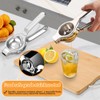 Ollimy Lemon Squeezer Hand Press, Lemon Squeezer Juicer Stainless Steel
