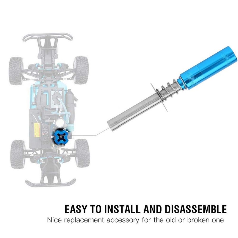 RC Igniter, 80103 Engine Glow Plug Aluminium Ignition for HSP