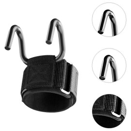 Unbranded Well-Designed Adaptable Pull-Up Wrist Wrap Resistance Band with Steel Hook-Style