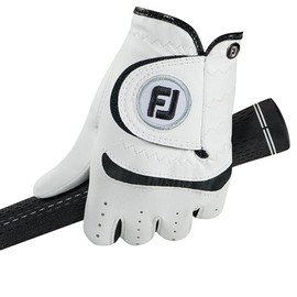 FootJoy Golf Gloves, FJ Junior Gloves, Boys, White, Junior ML (6.7 - 7.1 inches (17 - 18 cm), white