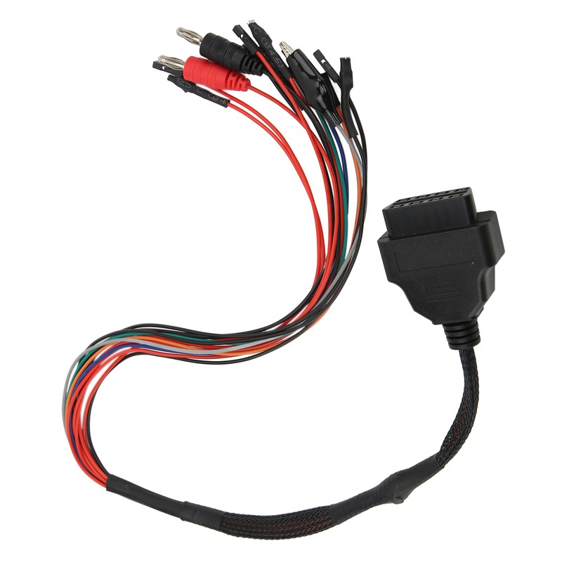 OBD2 Diagnostic Adapter 12V‑24V ABS Heat Resistant Wearproof Universal for