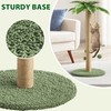 YOCONYO Cat Scratching Post for Indoor Cats, 33" Tall Cat