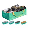 Skywin Dumpster Bag, 2 Pack Foldable and Reusable Trash Bag