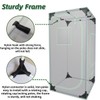 Green Hut 60"X60"X78" 600D Mylar Hydroponic Growing Tents for Plants