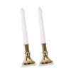 4 Pack Solar Flameless Candles Light Solar Powered Flickering Candle