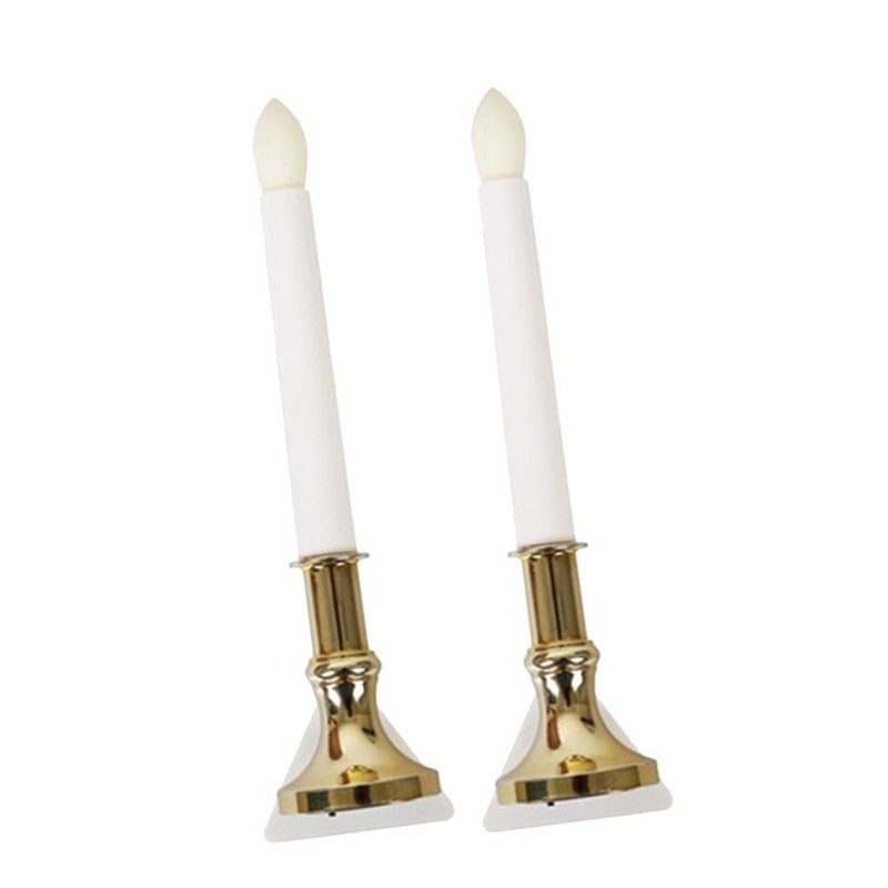4 Pack Solar Flameless Candles Light Solar Powered Flickering Candle