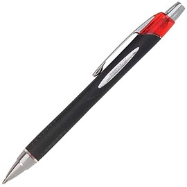 uni-ball Jetstream RT Retractable Ballpoint Pens Medium Point, 1.0mm, Red, 12 Pack