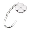 sourcing map Foldable Purse Hook - 2.48"x1.77"(LxW) Metal Portable Handbag