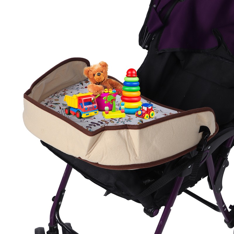 Multi Function Portable Kid Car Seat Stroller Organizer Tray Children