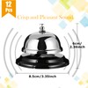 FVIEXE 12PCS Call Bell Service Bell for Desk, 3.35 Inch