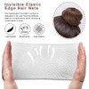 Uonlytech 100 Pzs. Red para El Cabello Red Invisible para
