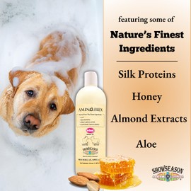 Aminoflex® Pet Shampoo 1 Gallon | Cruelty-Free | De-Shedding | Paraben-Free | Biodegradable and Non-Toxic | Made in The USA