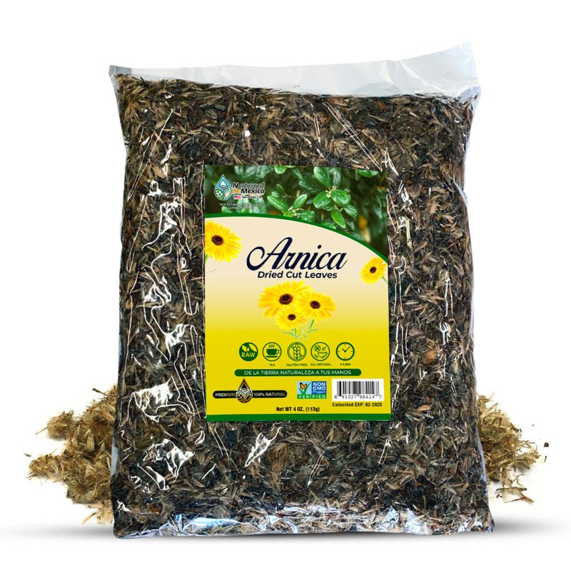 Natural de Mexico USA Arnica Hierba Tea 4 oz. 113gr.