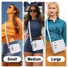MINICAT Treble Pockets Small Crossbody Purse Cell Phone Purse Shoulder