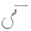 Lab Support Retort Ring Open-loop Straight Rod Support Ring Flask