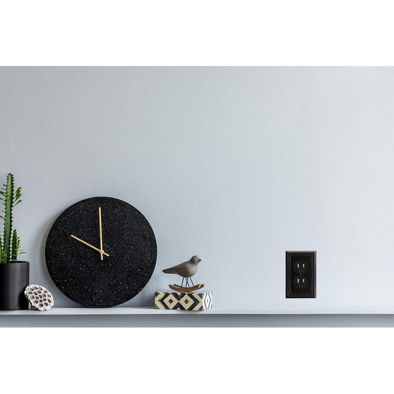 Harmon Designs Sunken Pearls Switch Plate/Wall Plate/Outlet Cover (Single Duplex