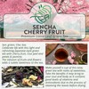 Sencha Cherry Fruit Green Tea - Premium Japanese-Style Sencha with
